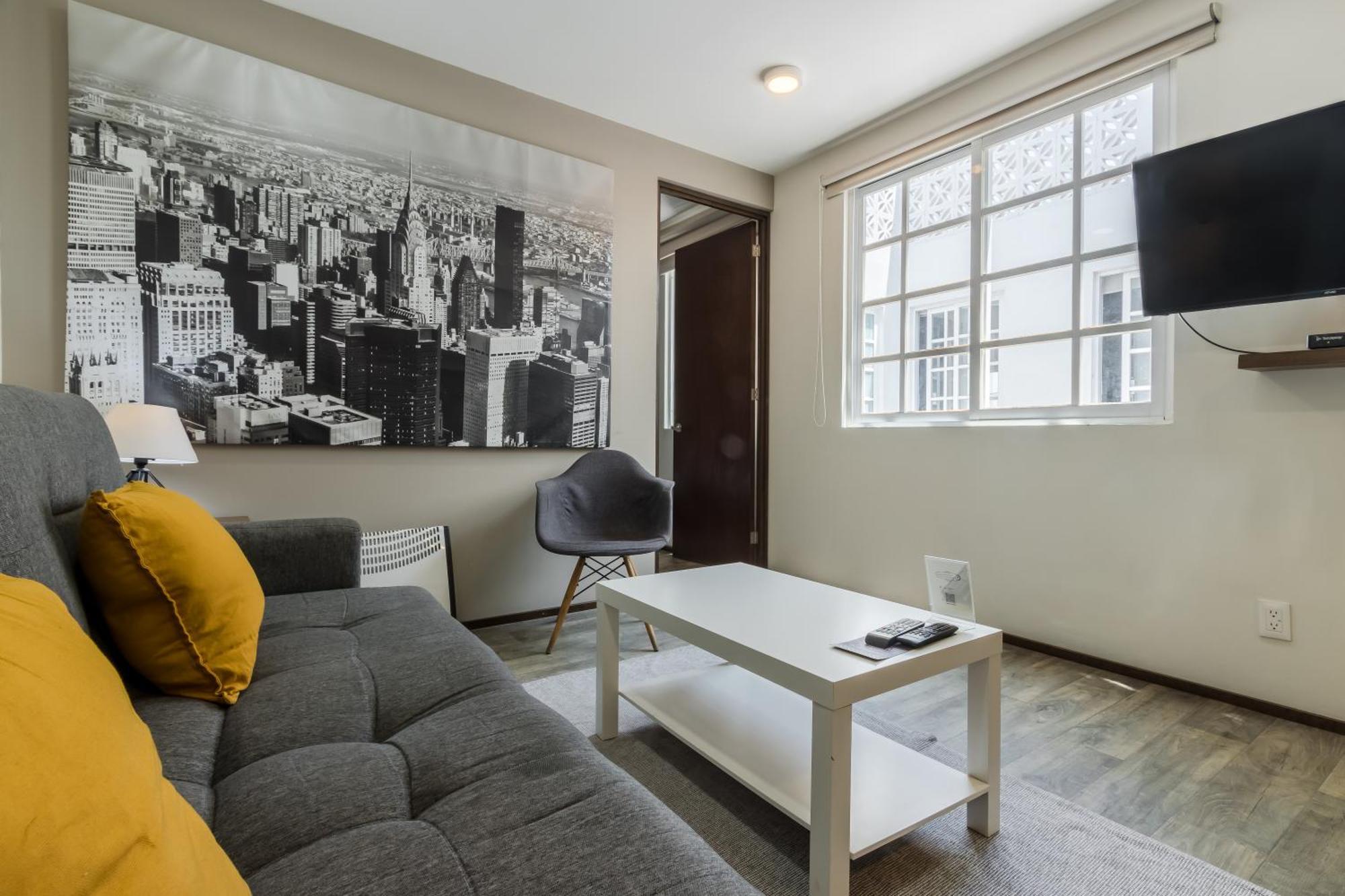 Om 686 Urban Lofts Narvarte 墨西哥城 外观 照片